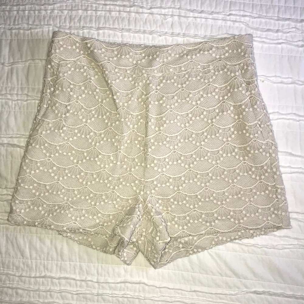 Express crochet shorts